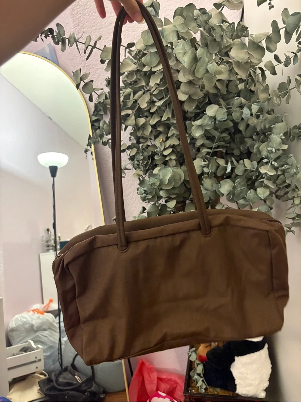 Men's Brown Shoulder Bag - Classic Everyday Carry